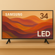 Телевізор 34" Smart TV Android 15