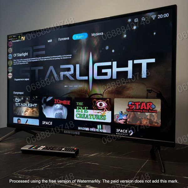Телевізор 34" Smart TV Android 15 7 фото